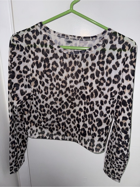 Old Navy Other - Old Navy Leopard Print Long Sleeve Rash Guard